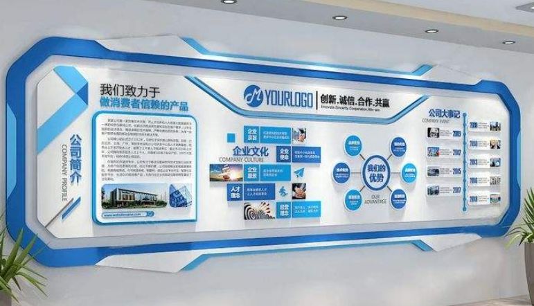 企業(yè)文化墻的設(shè)計(jì)內(nèi)容是什么？插圖